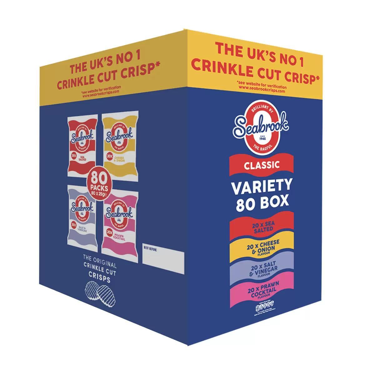   crinkle cut     80 x 25g