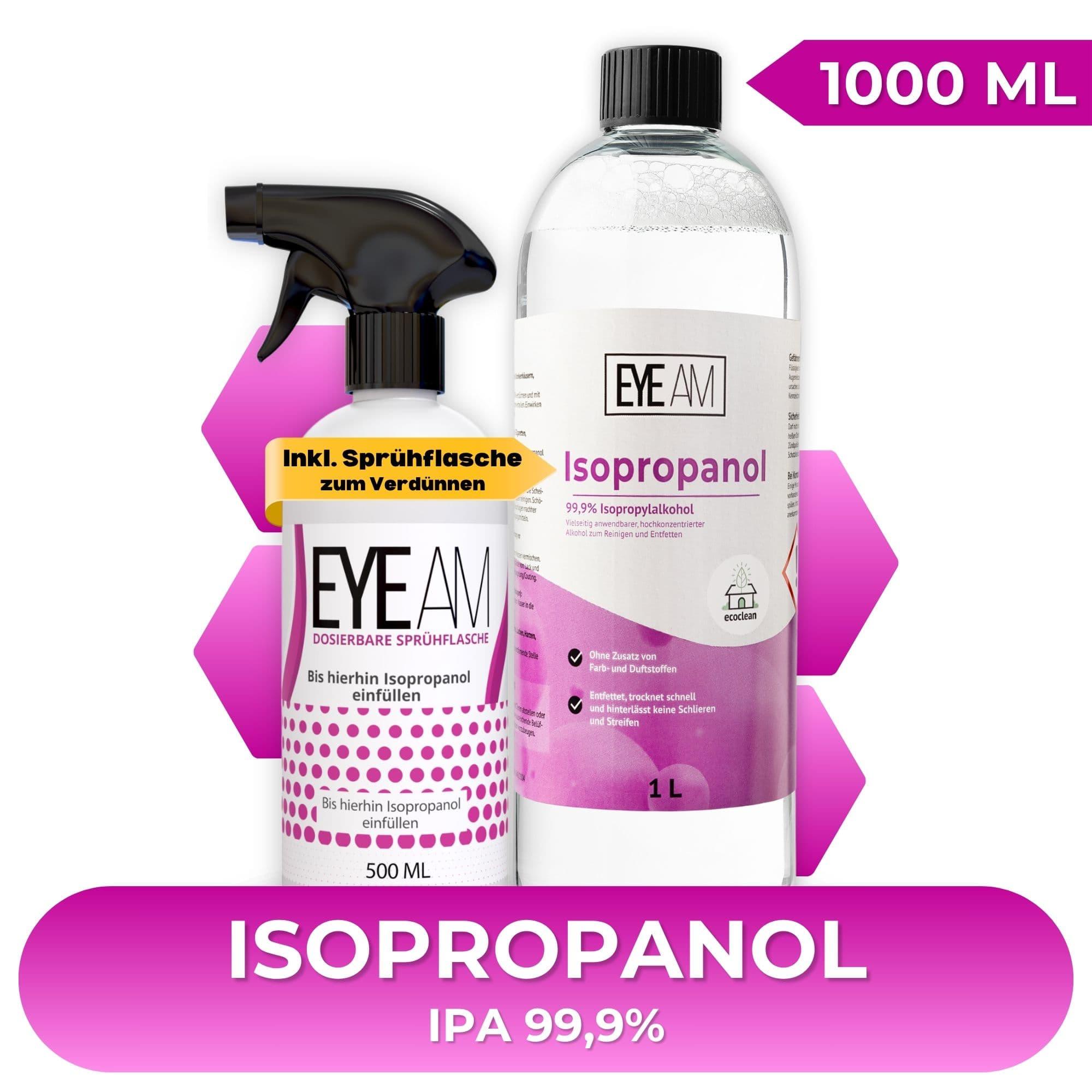 Isopropanol 99.9% 1000ml (ipa) With 500ml Bottle For , Cleaning Alcohol