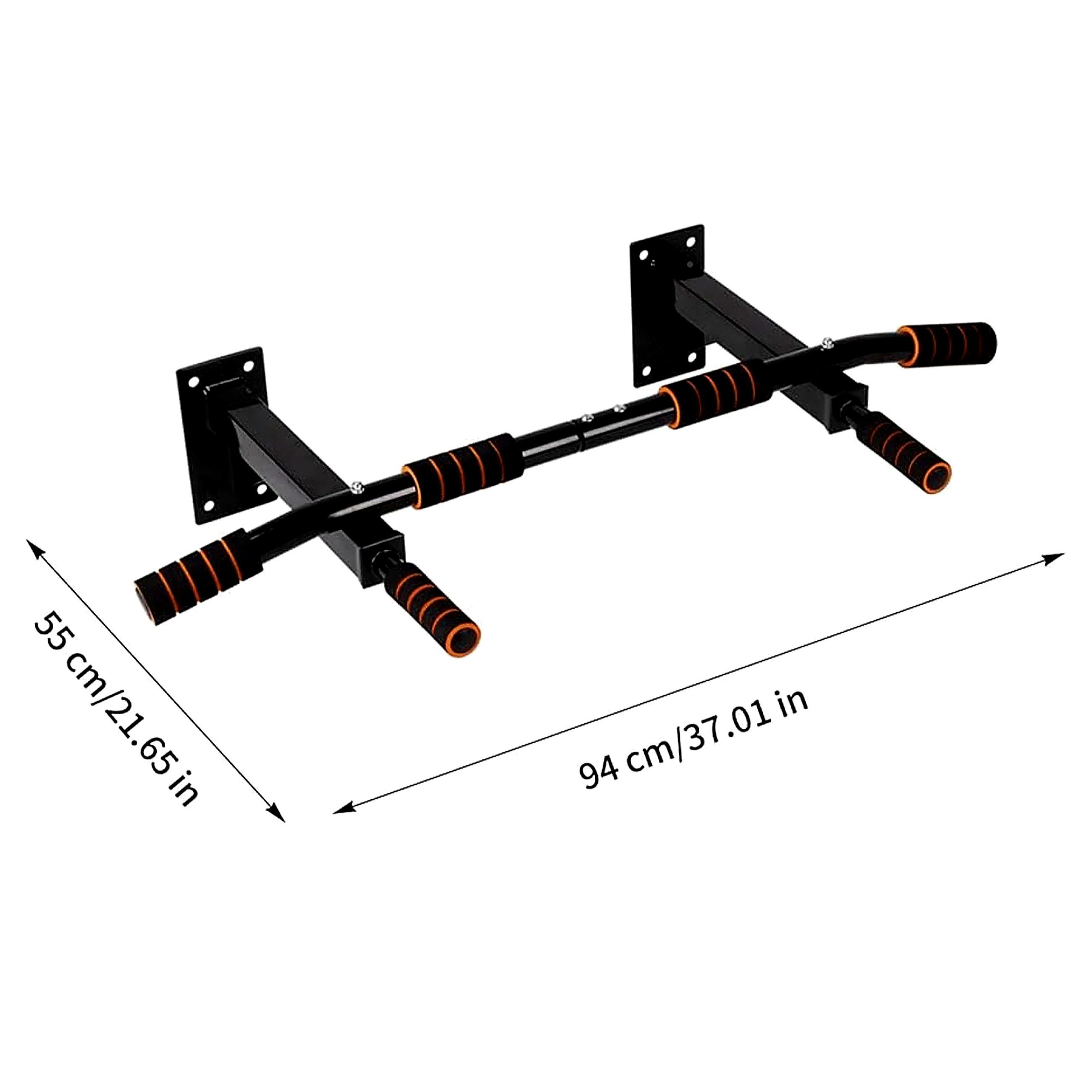 TEMU Barra de Dominadas de Pared Multifunción | Barra Fija para Ejercicio en Casa | Entrenamiento de Espalda, Brazos y Abdominales | Soporte
