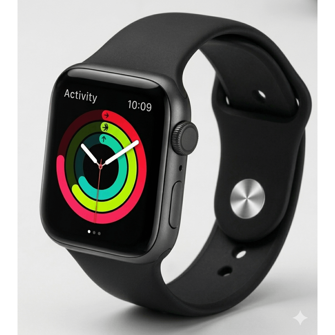Watch Gps 45 Mm Smartwatch Aluminum Case With Sports Strap ( )