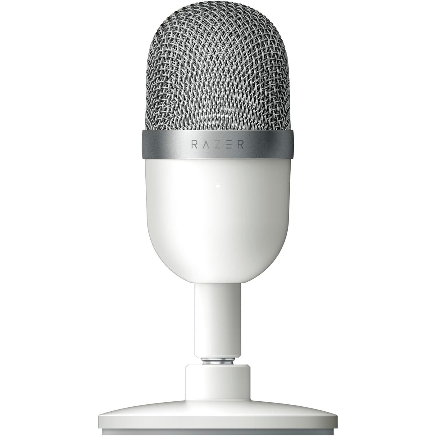 Original Razer Mini - Usb For Streaming (compact With Supercardioid Polar Pattern, Tiltable Stand, Integrated Shock Mount) White
