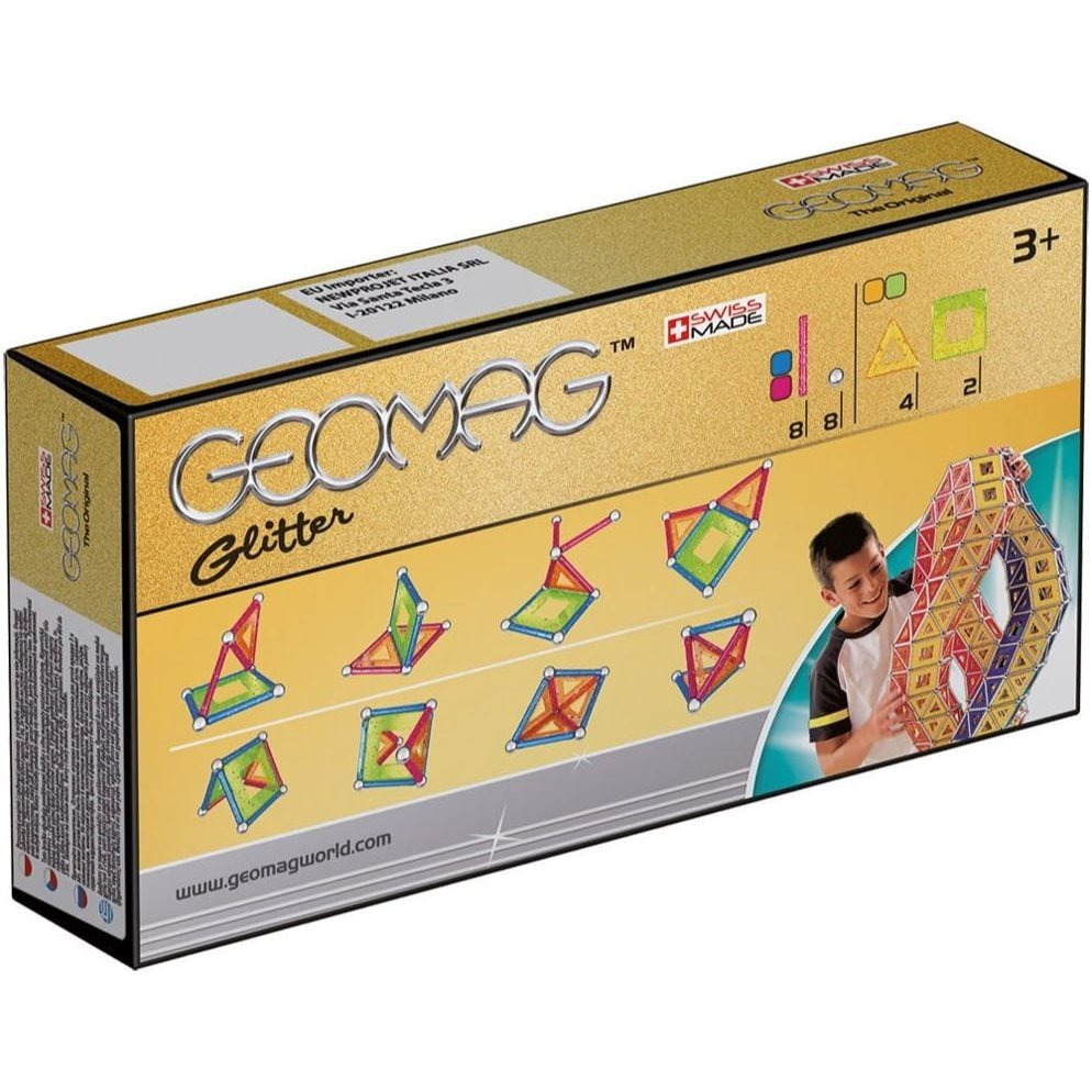 22pcs Glitter Style Magnetic Building Blocks Set