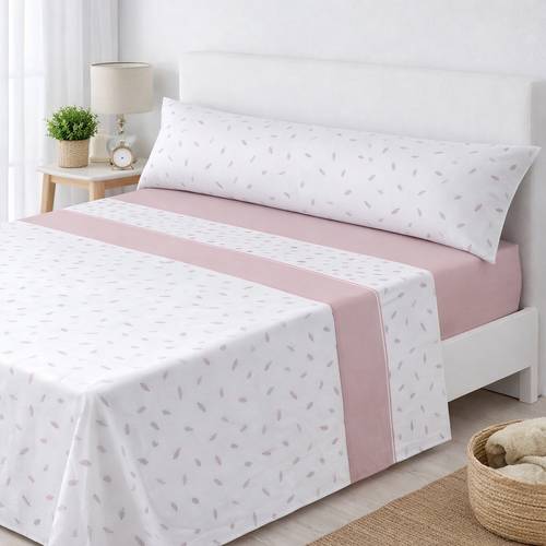 Microfiber Sheet Game 100% Polyester, Soft And Fresh for Summer, Printed, Includes Bottom Sheet -Top Sheet- 1 Or 2 Pillowcase, Beds 90/105/135/150/180 Cm