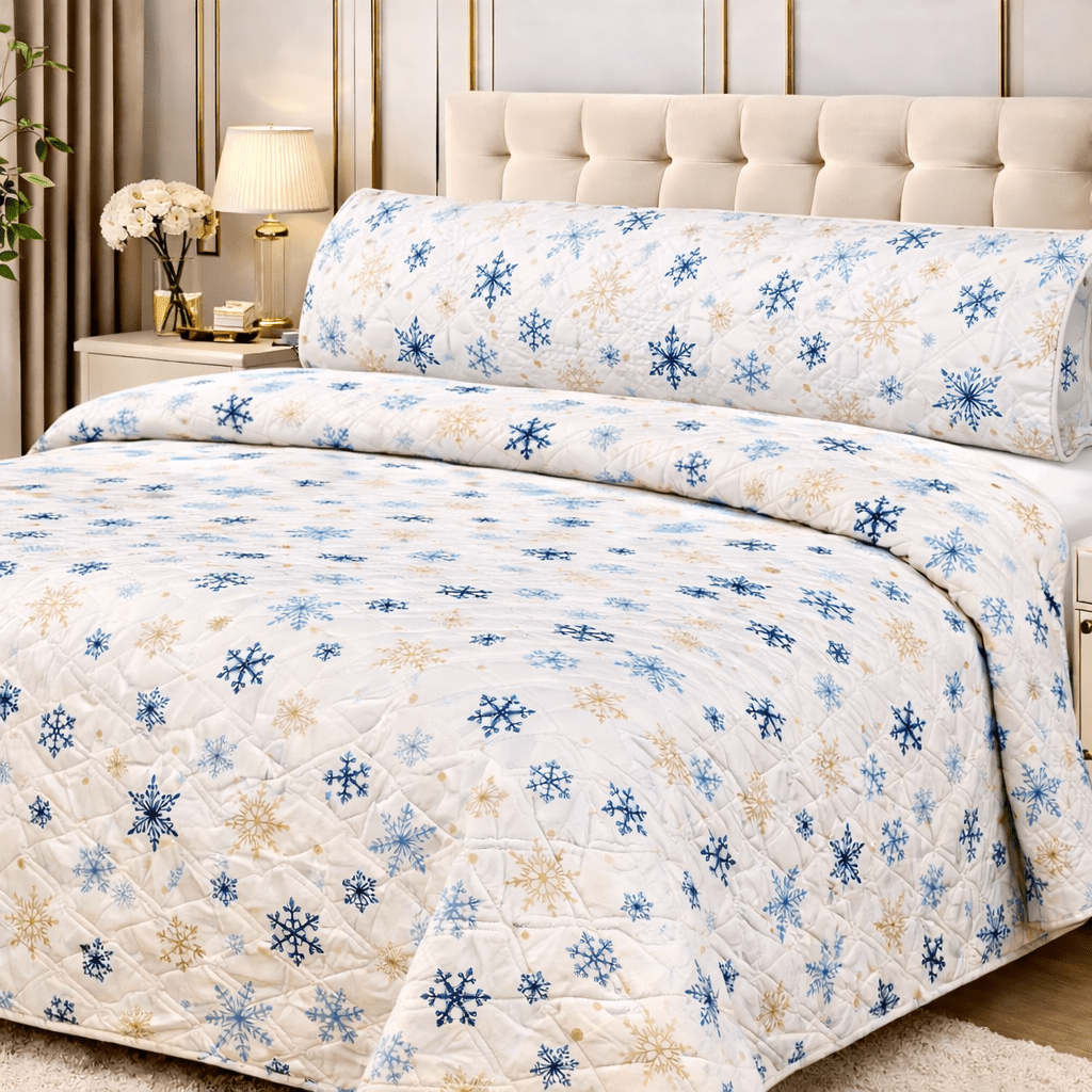 TEMU Edredón Estampado , Colcha de Microfibra Reversible , Cubrecama Moderno con en Relieve Transpirable para Todas , Decoración de Dormitorio para y
