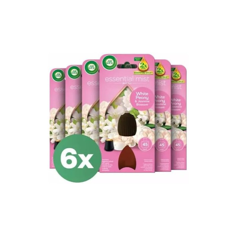 Refill For Diffuser - White Peony And Jasmine 6x20ml