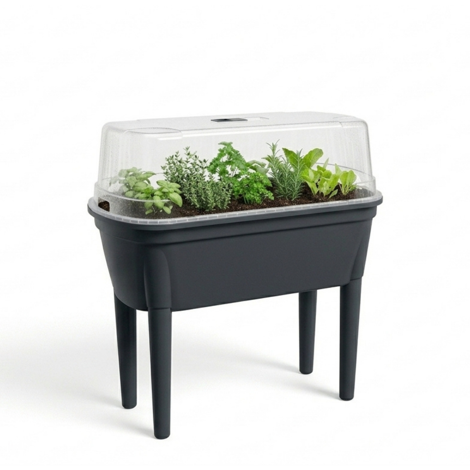 E-shop Hochbeet mit Deckel Frühbeet 78 x 82 x 37 cm