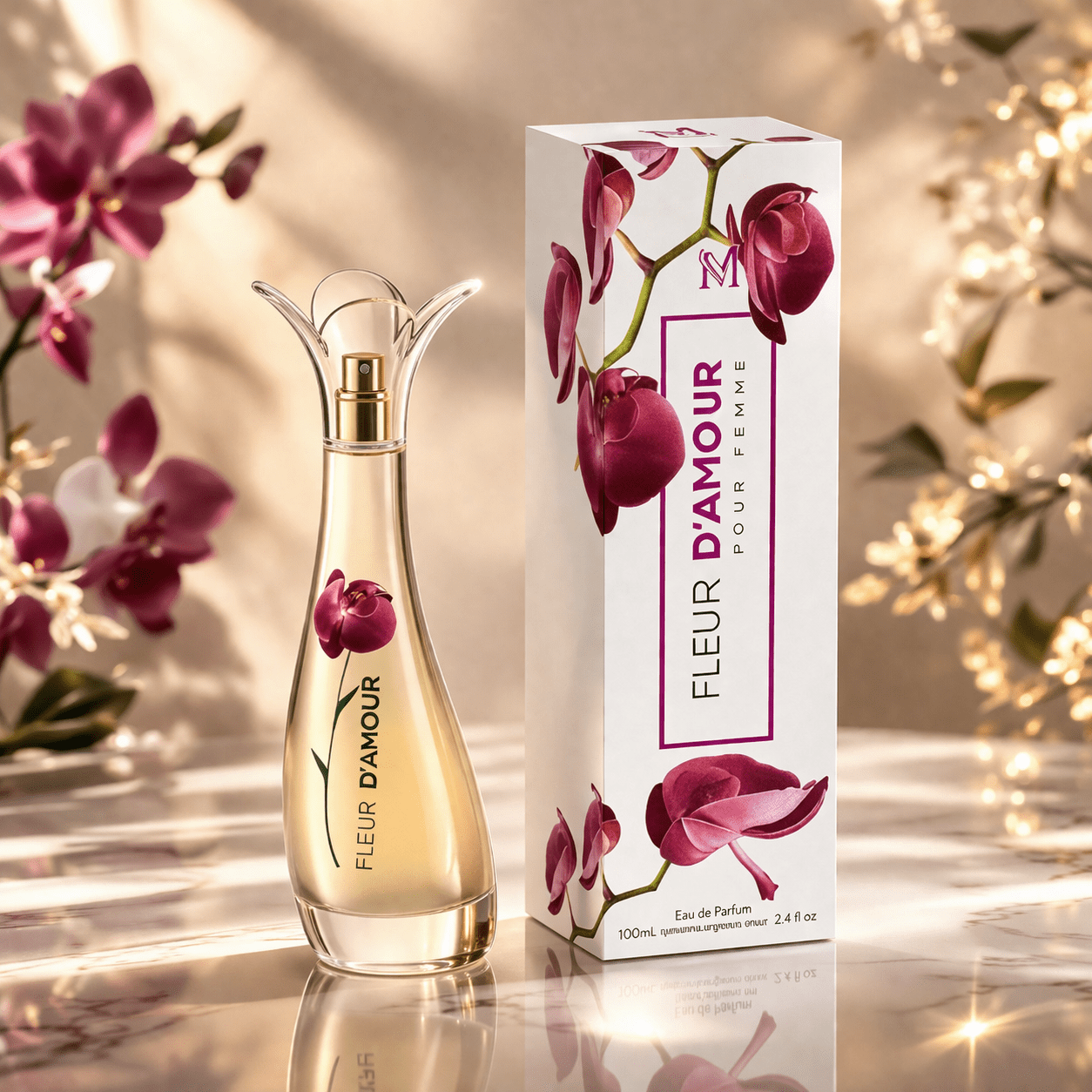 Everlyx - Women's Perfume Montage Brands 100 Ml Eau De Parfum With Notes And Delicate Base