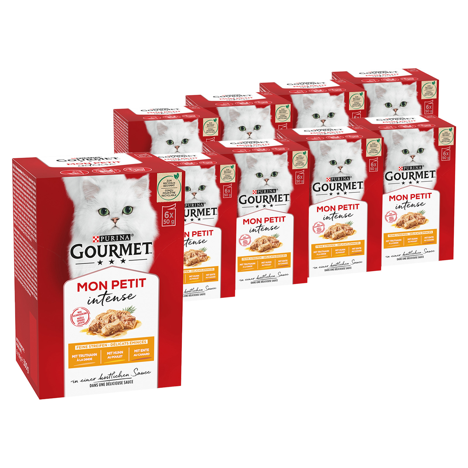 Gourmet Mon Petit Wet Cat Food, Poultry , 6-pack Of 50g Cans