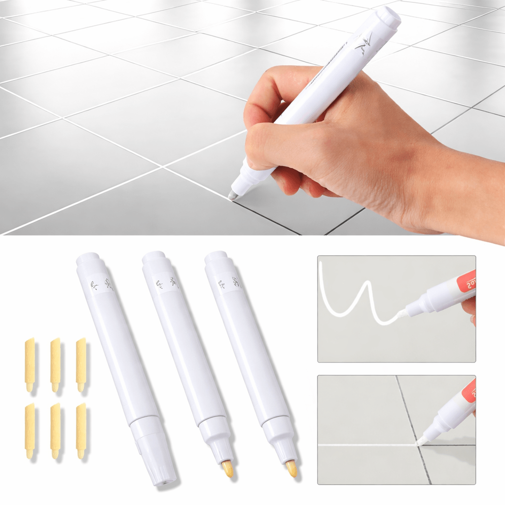 Image of Of Grey Markers - Quick-drying, Non-toxic, Covering - For Home Improvement, Glass, Metal Optics, Diy, Drawing & Crafting, School & Car Repair