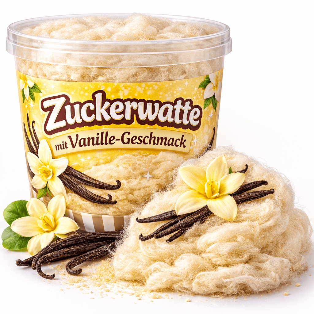 Vanilla-flavored Cotton Candy | 50g | 100g | Silo