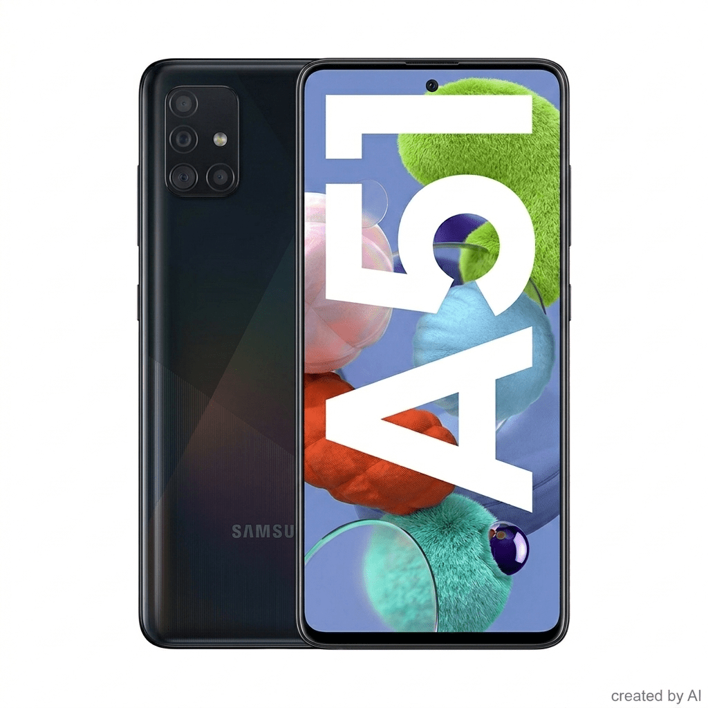 Image of Galaxy A51 4g 128gb Prism Crush Black