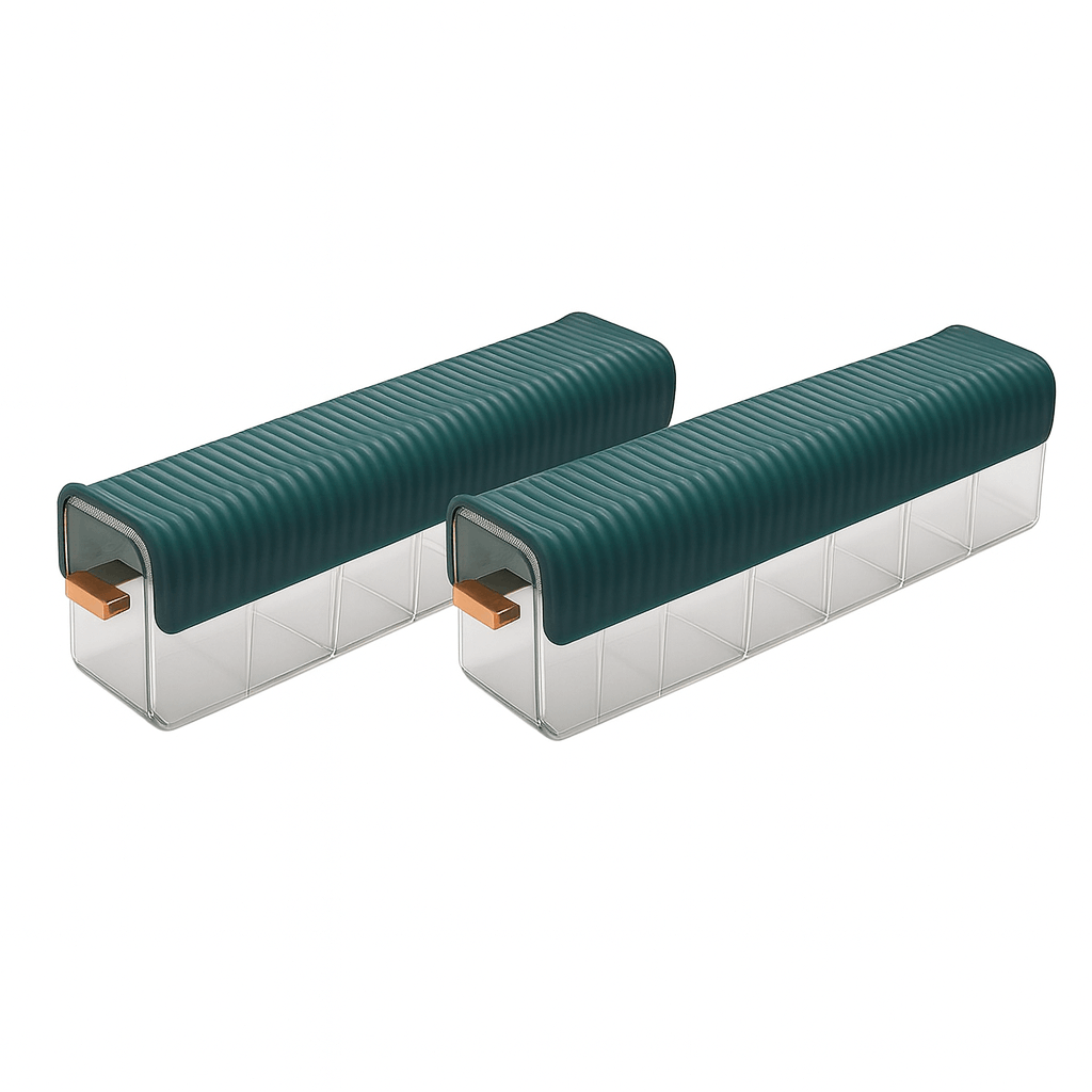 Wall-mounted Storage Box With Adhesive Installation – Plastic Organizer For