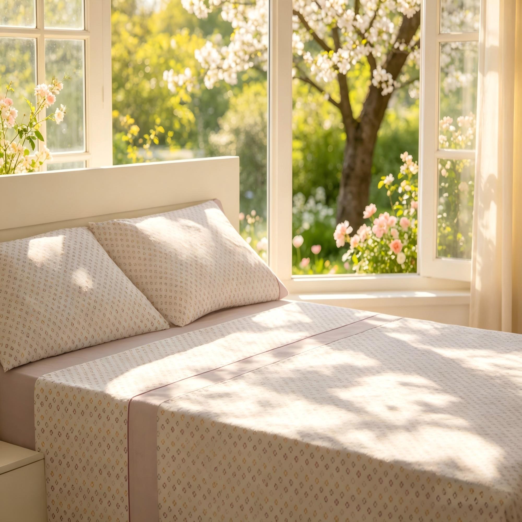 TEMU Juego de cama de 3/4 piezas para todas , que una sábana, una sábana ajustable y fundas de almohada. Medidas: 90 cm, 105 cm, 135 cm, 150 cm y 180