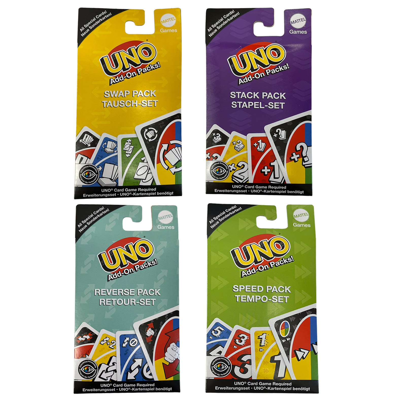 Games - - 4 Add-on Packs With , [optional With Card Game (basic Version) -> Choose Savings Set]