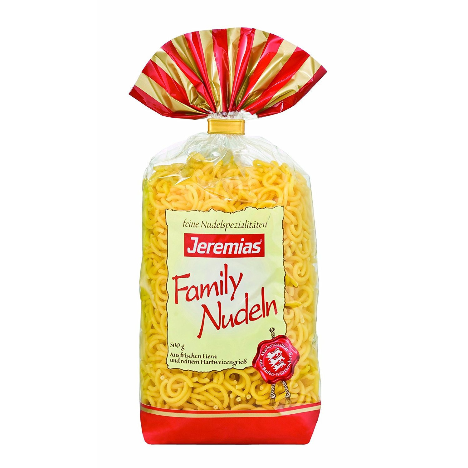 Jeremias Gabelspaghetti Family Noodles With Fresh Egg 500g 4-pack