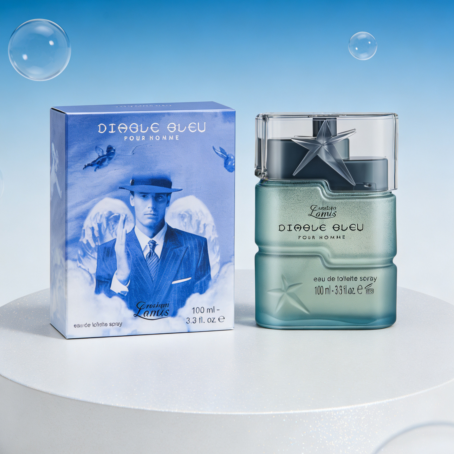 And Seductive | Lamis Bleu Perfume Creation For Men | Eau De Toilette - 100 Ml
