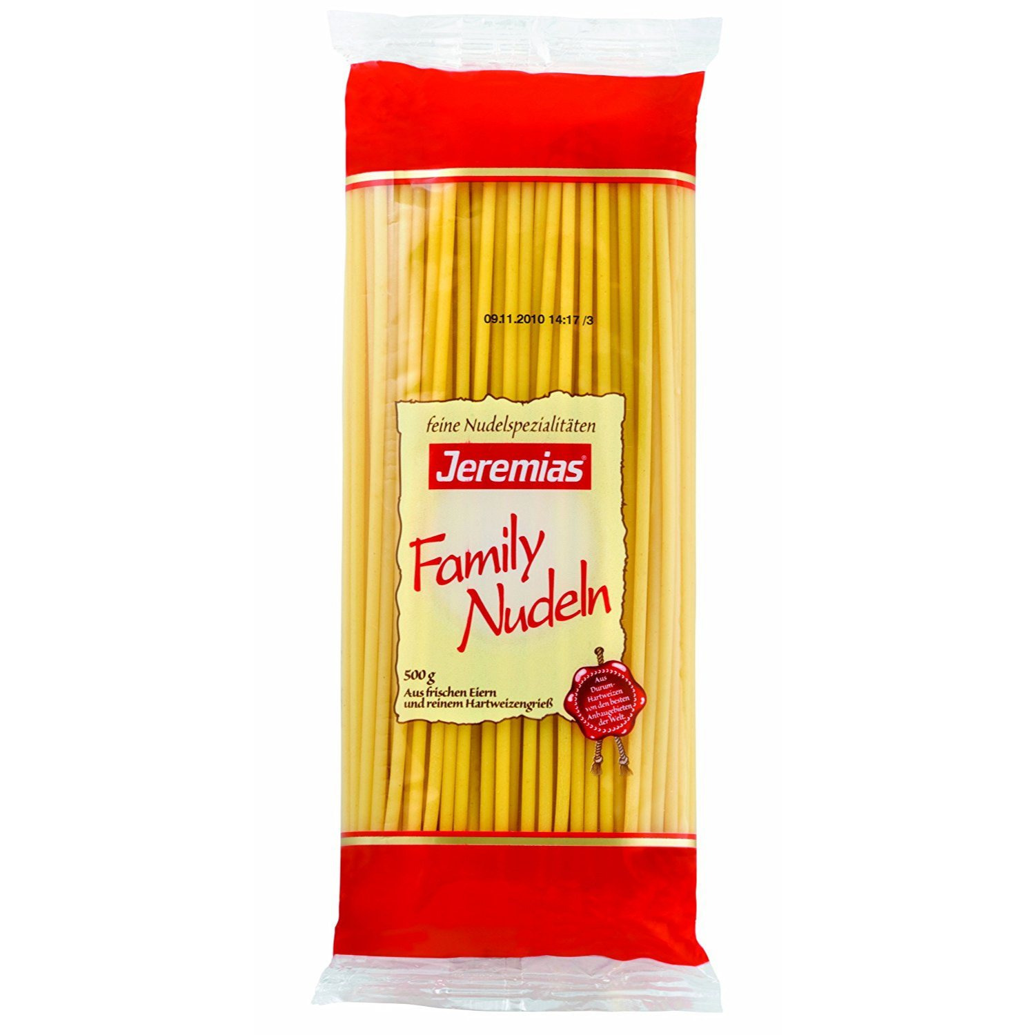 Jeremias Makkaroni Classic Fresh Egg Family Pasta 500g 4-pack