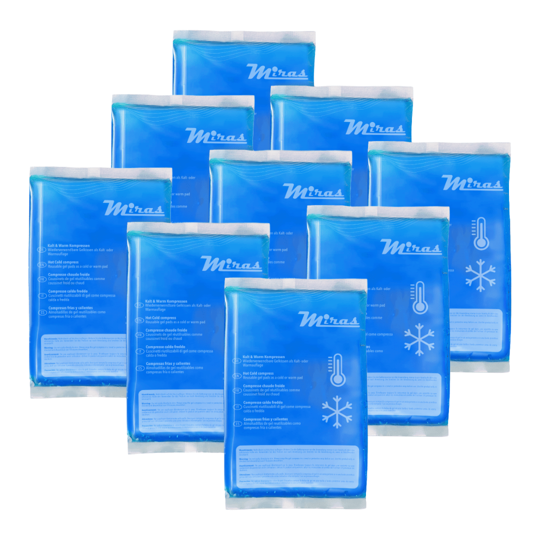 Image of Look At Cold Warm Compress - 12x20cm - 9pcs Box - Cooling Pads For Bruises, Insect Bites, And Other Injuries | Reusable Gel Cooling Cushions (3pcs Set Compress M)