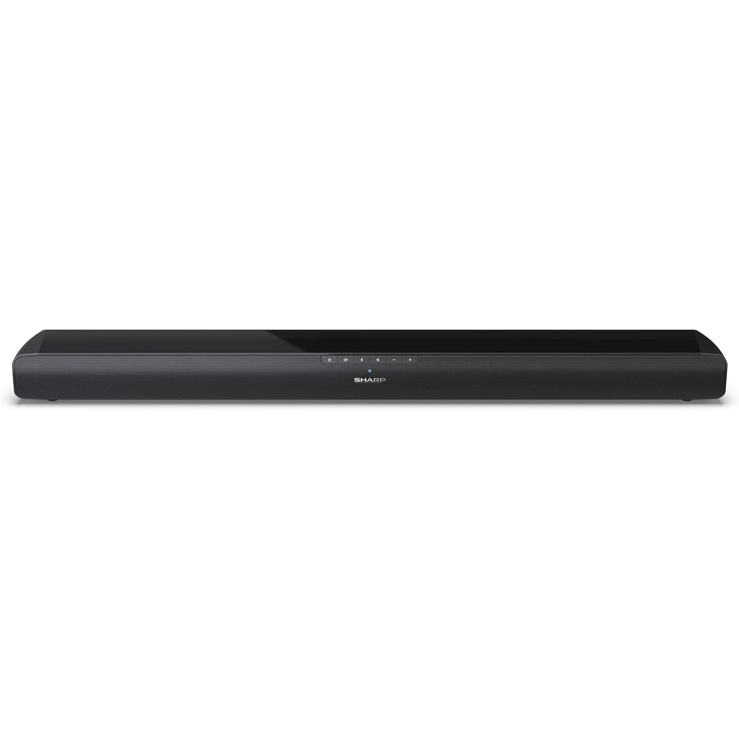 Sharp Soundbar 75w 2.0 (usb, Bluetooth, , Optical, Aux-in (3.5mm), Width: 80cm), Black, Htsb100