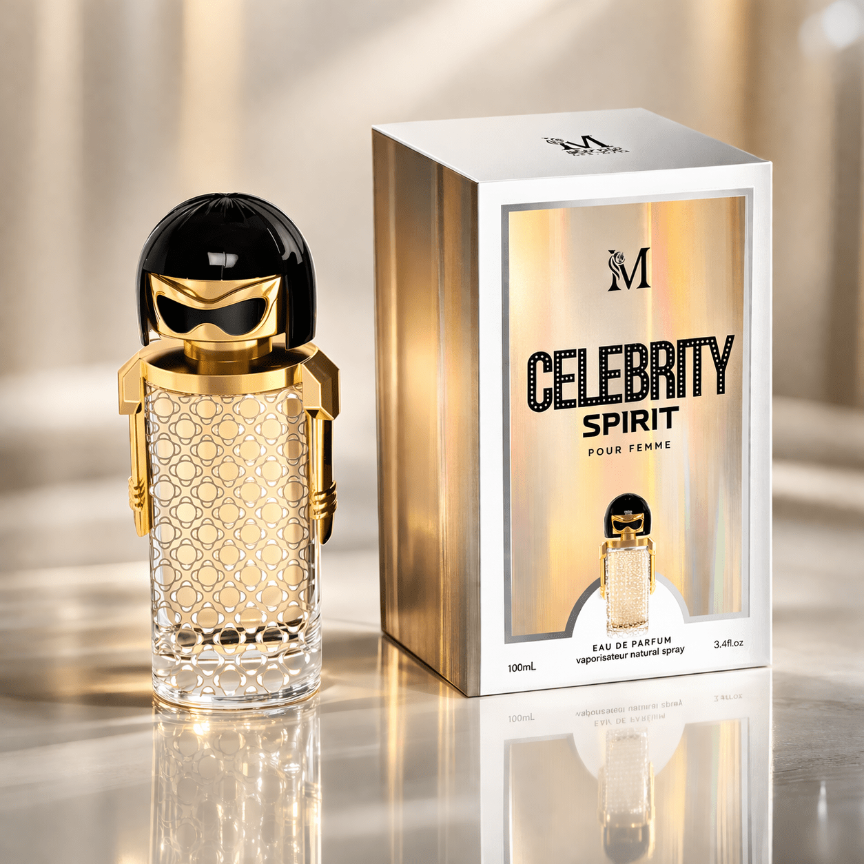 Image of Everlyx - Celebrity Spirit Montage Brands Women's Perfume, 100 Ml, And Elegant Fragrance With Warm And Sophisticated Notes