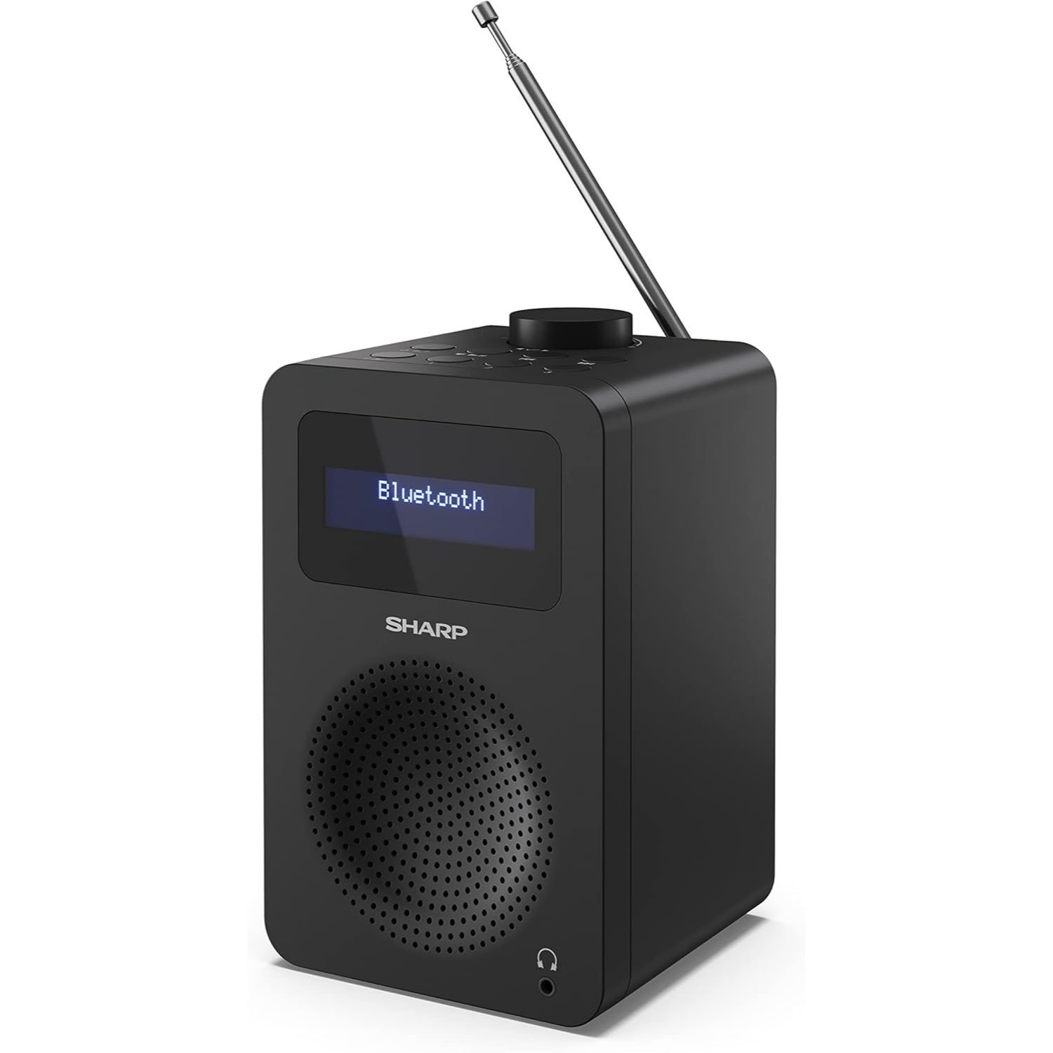 Image of Sharp With Bluetooth 5.0, Dab+/fm Radio, Network Operation, Ideal For Nightstand, Kitchen Or Living Room, With Dual Alarm, Drc Audio & 40 Station Black, Dr-430 (bk) Tokyo