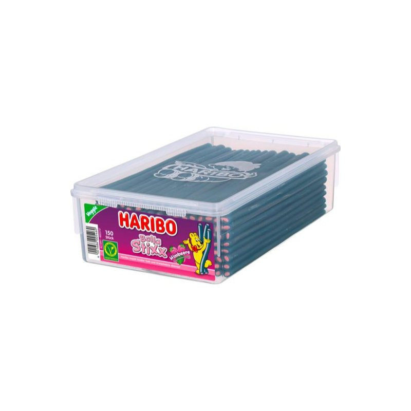 Image of Haribo Balla Stixx Raspberry 150pcs 1125g