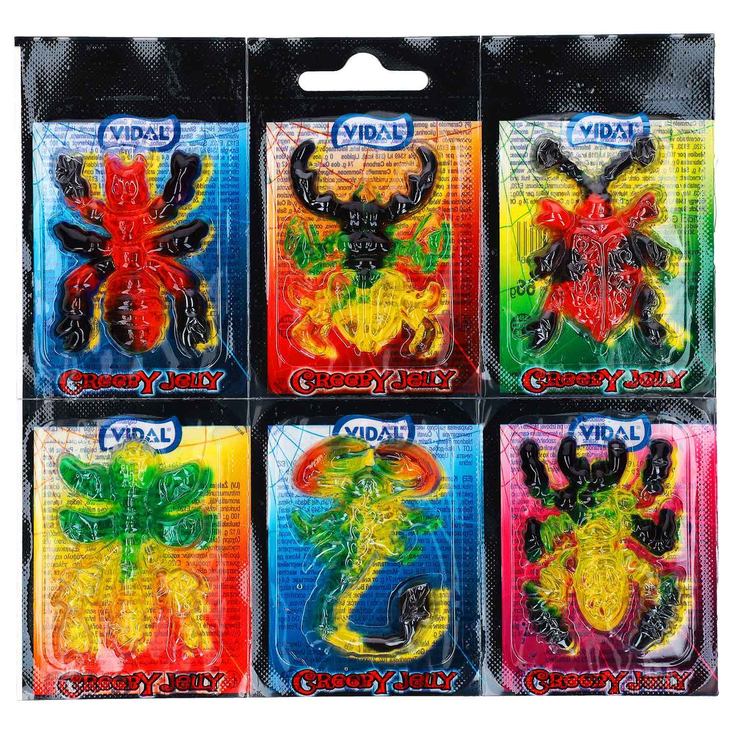 Vidal Creepy Jelly 6x11g