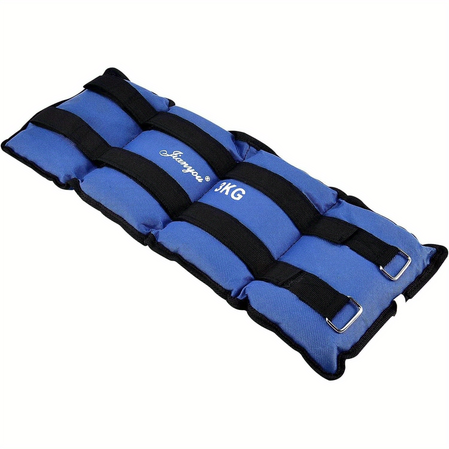 Image of 2pcs Of Leg Sandbags, Adjustable Ankle And Wrist Weight Cuffs, 6kg Training Weights For Strength Sports, Running And Fitness
