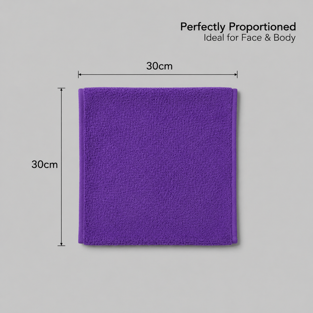 10-Pack Egyptian Cotton Face Cloths, 600 GSM