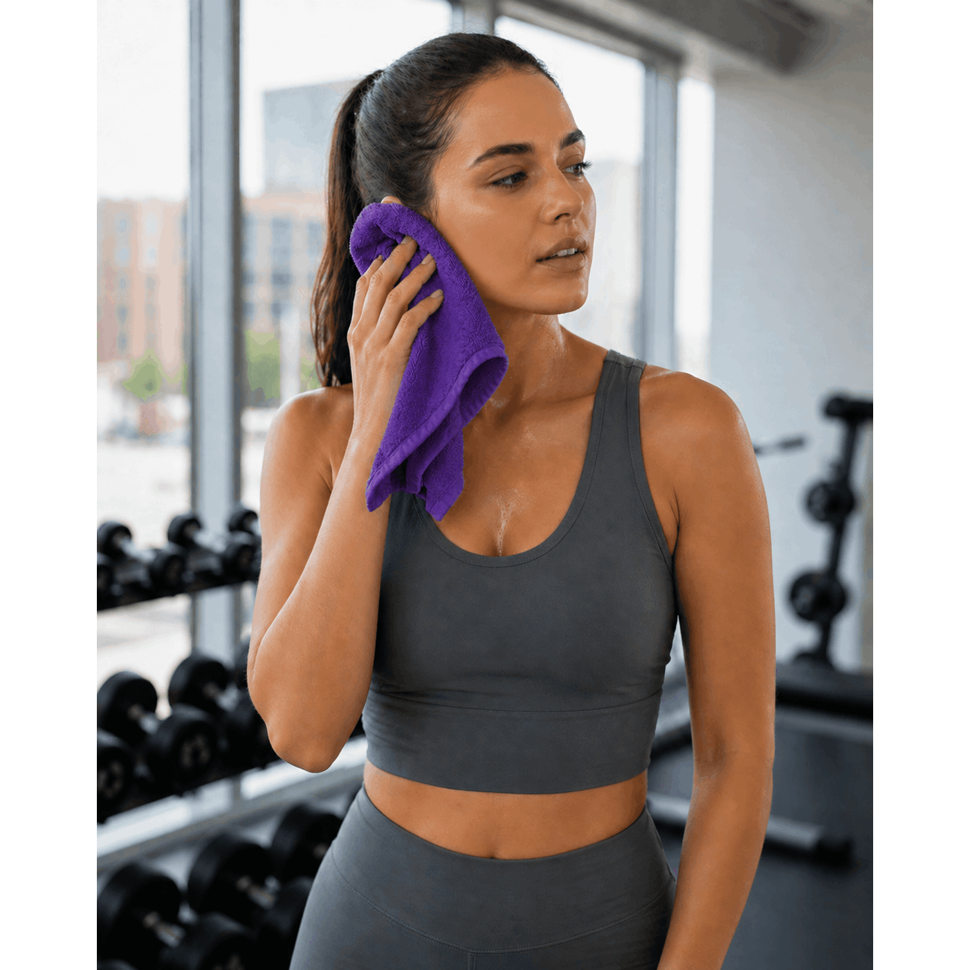 10-Pack Egyptian Cotton Face Cloths, 600 GSM