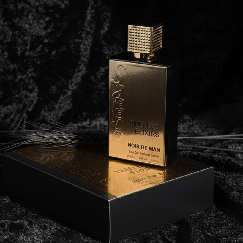 TEMU [luxury Perfume For Men With Sophisticated Scent ] – Masculine Long Lasting Men's Fragrance Elixirs Noir De Man 100ml Edt – Premium Cologne Gift