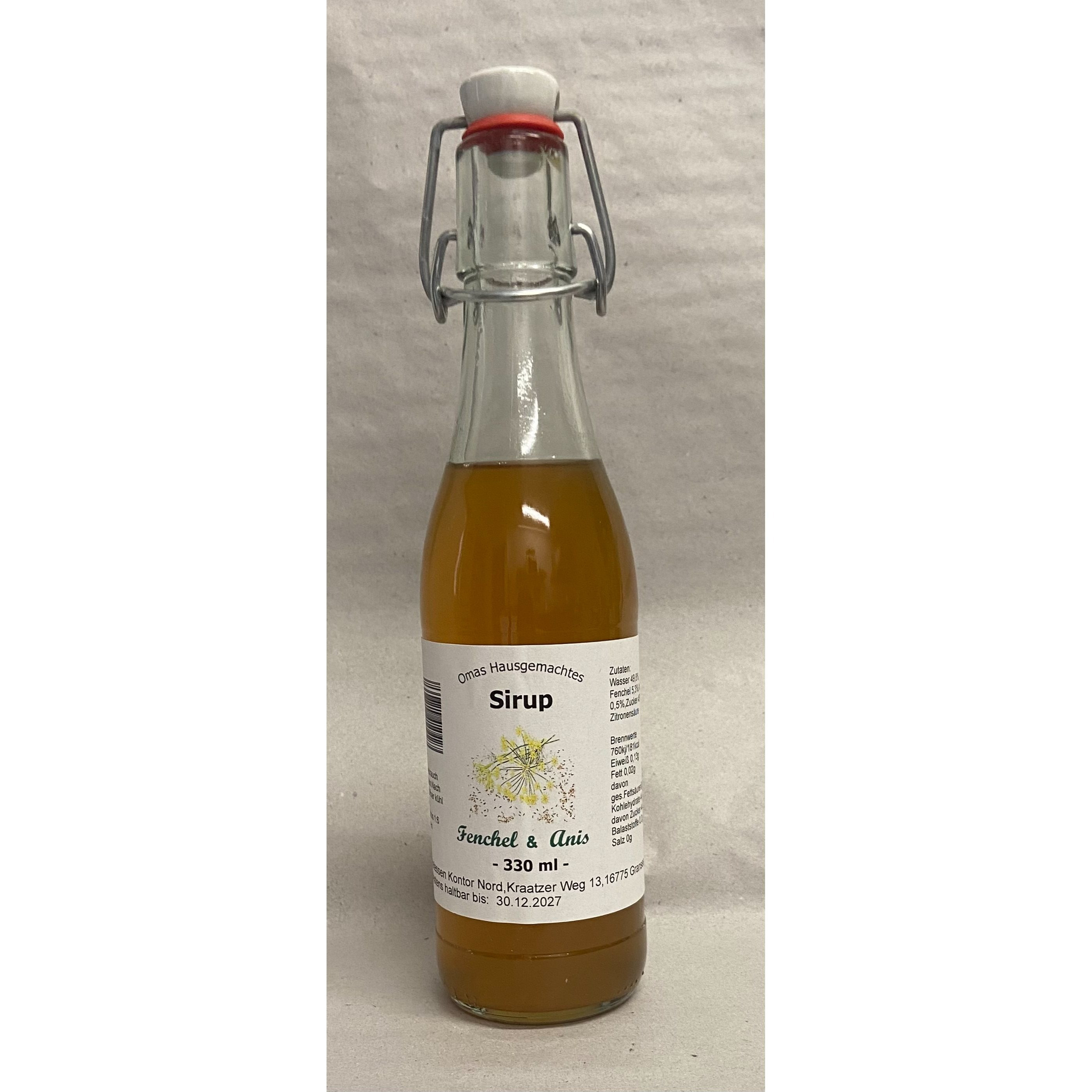 Fennel-anise Syrup 330ml