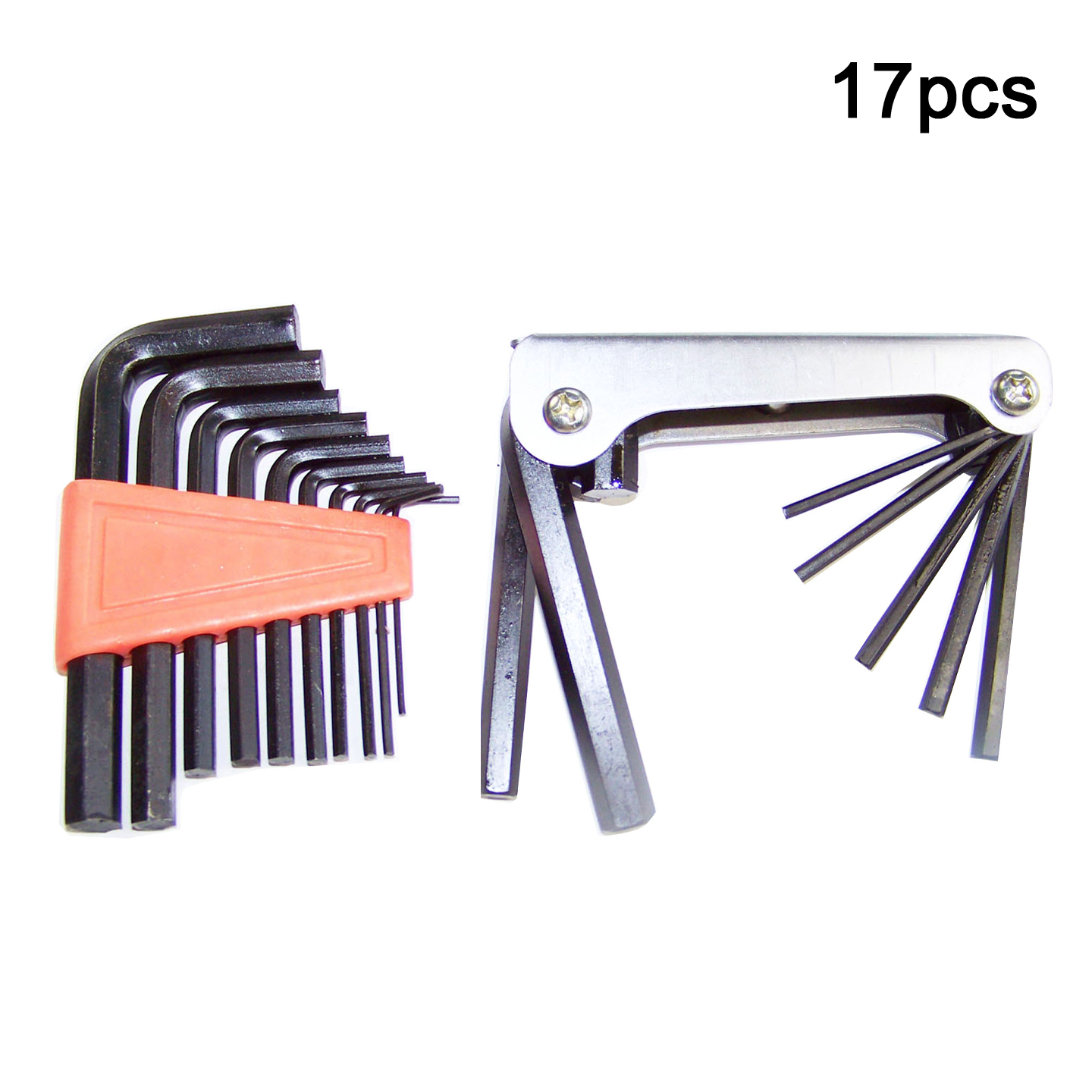 TEMU Allen / Set de Llaves Hexagonales / Llaves Allen de 17 Piezas / Hexagonales / Kit de Llaves Allen para Reparación