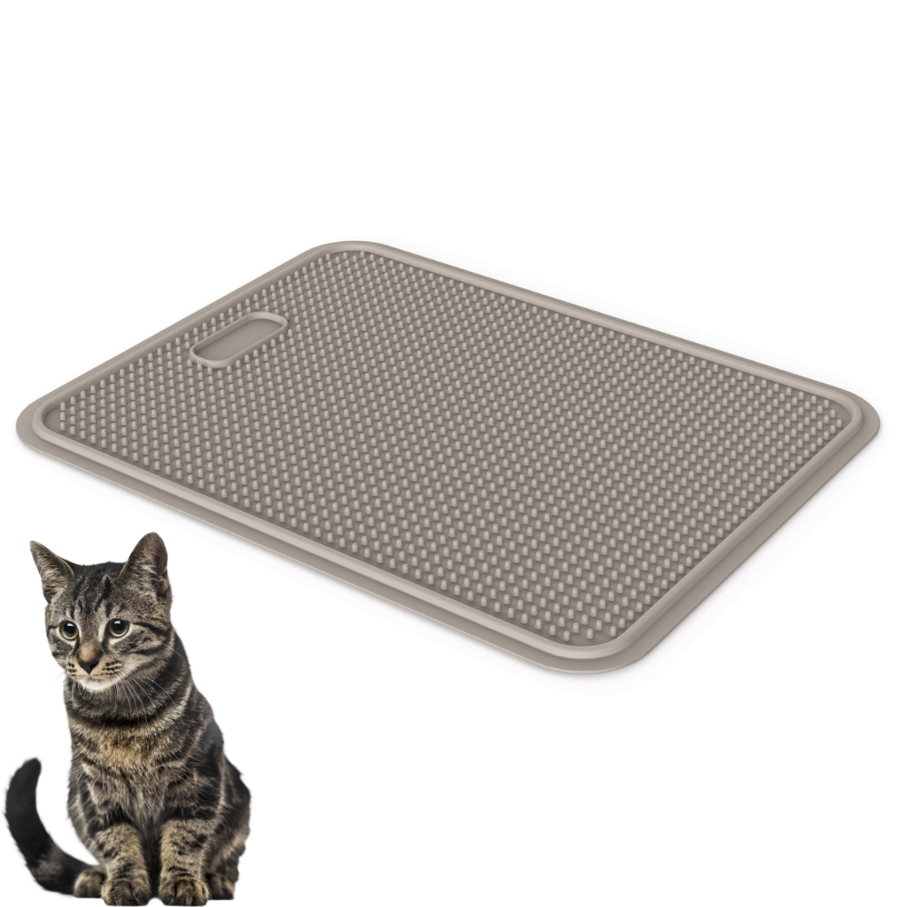 E-shop Katzenklo Matte Katzenstreu Matte Wasserdich Katzenmatte Katzenklo Vorleger Katzenstreumatte Katzenklomatte Urindicht Katzen Matte für Toilette