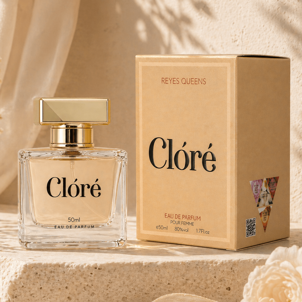 Image of Clóré Women's Perfume 50 Ml – Dusty Floral Eau De Parfum, Elegant And Long-lasting Fragrance, Ideal For Day And Night