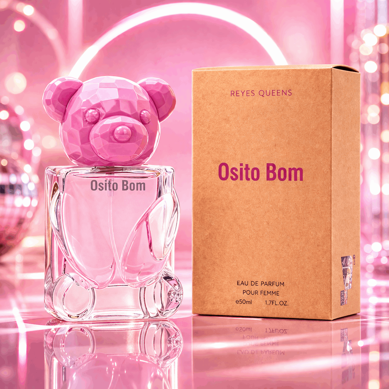 Image of Everlyx - Women's Perfume Bom Queens Eau De Parfum 50ml Sweet And Fragrance With And Delicate Base, Fun And Attractive Style, Ideal For Daily Use Or As A Gift Idea.