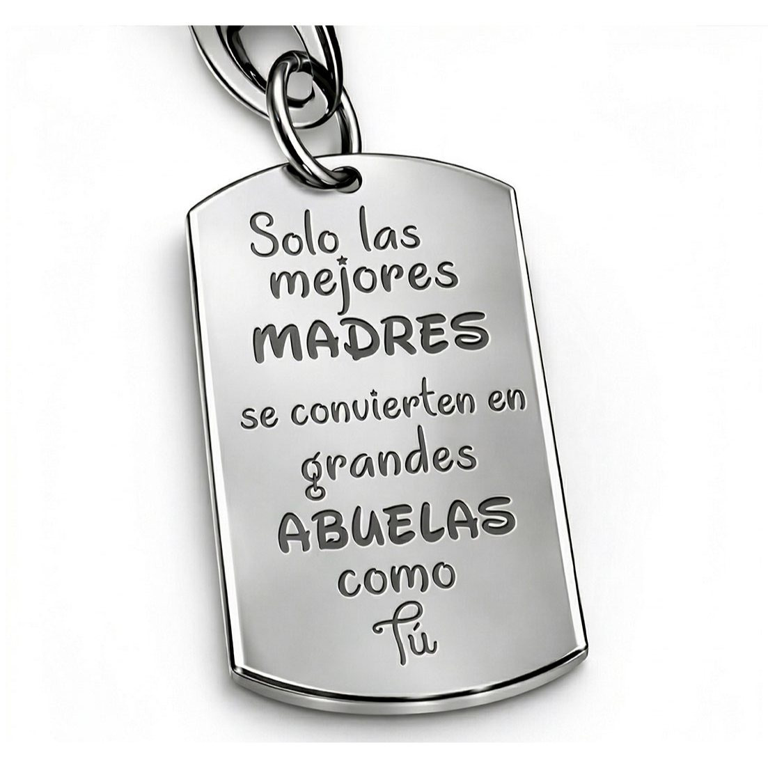 TEMU Llavero para – Regalo idela para y , “Solo las Mejores Madres se Convierten en Grandes Abuelas”, Llavero de Acero Inoxidable, Idea de Regalo Día