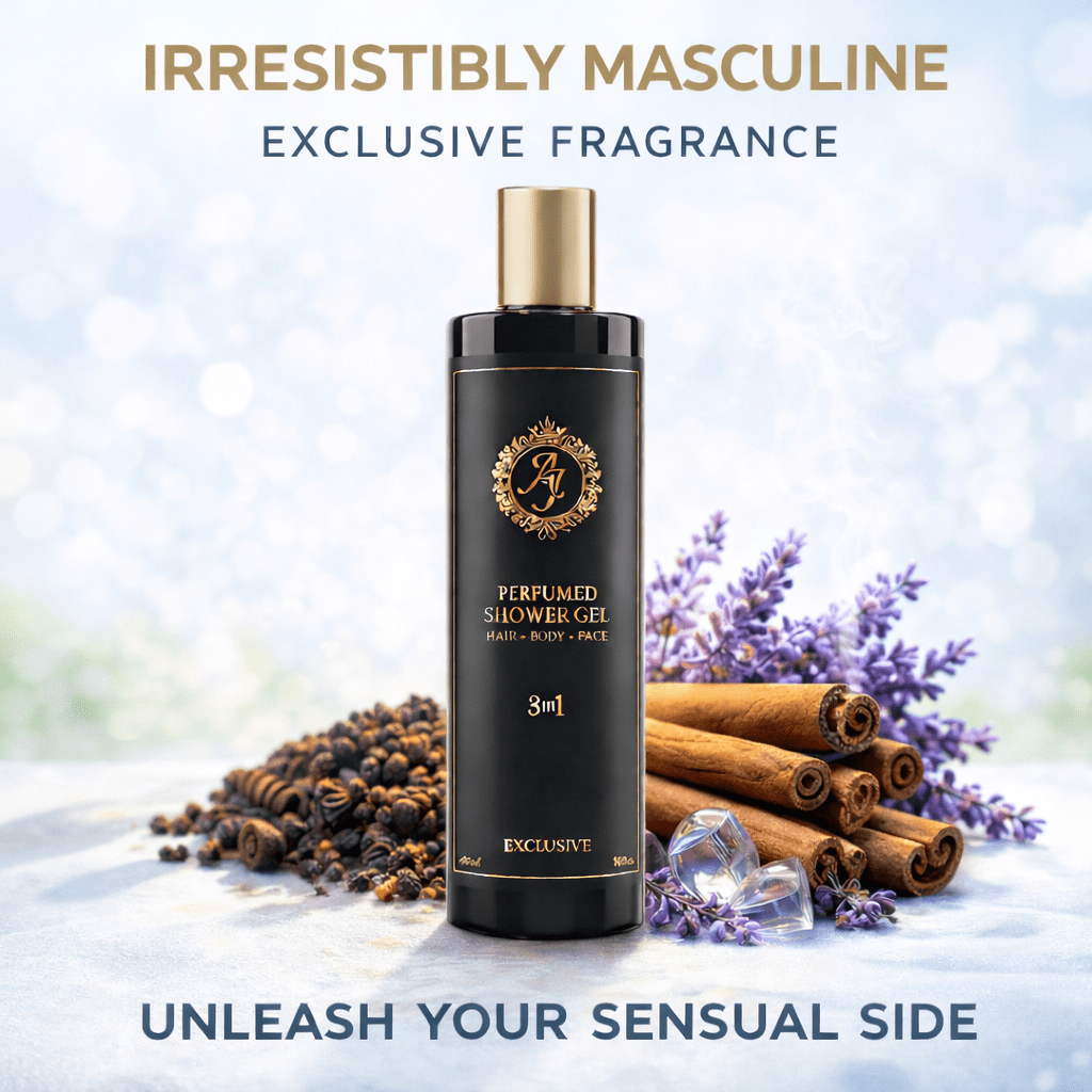Image of Aj Deluxe Scented Body Gel No. 210 – Bot Ieed Intensee – 400 Ml – Men' With A Deep, Sensual Character, -fruity Opening With And , A Warm Spicy- Base With Vanilla And Sandalwood