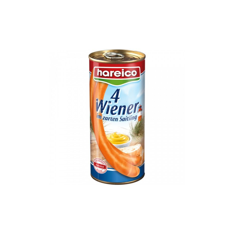 Hareico 4 Vienna Sausages 450g (drained Weight 200g)