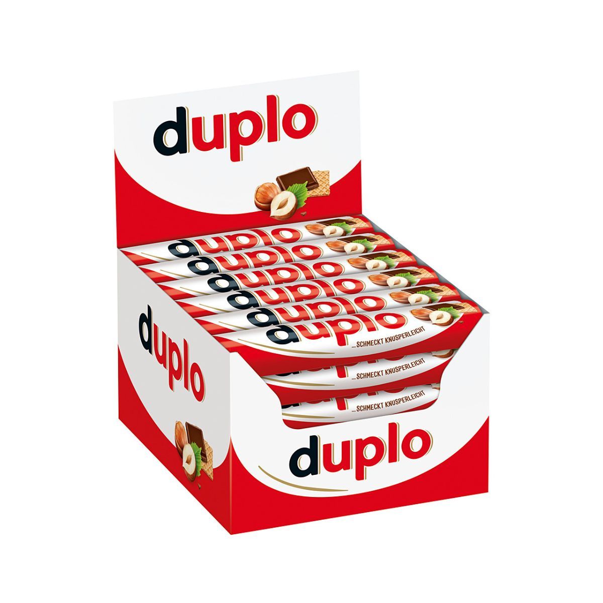 Ferrero Duplo Waffle Chocolate Bars 40pcs Counter Display
