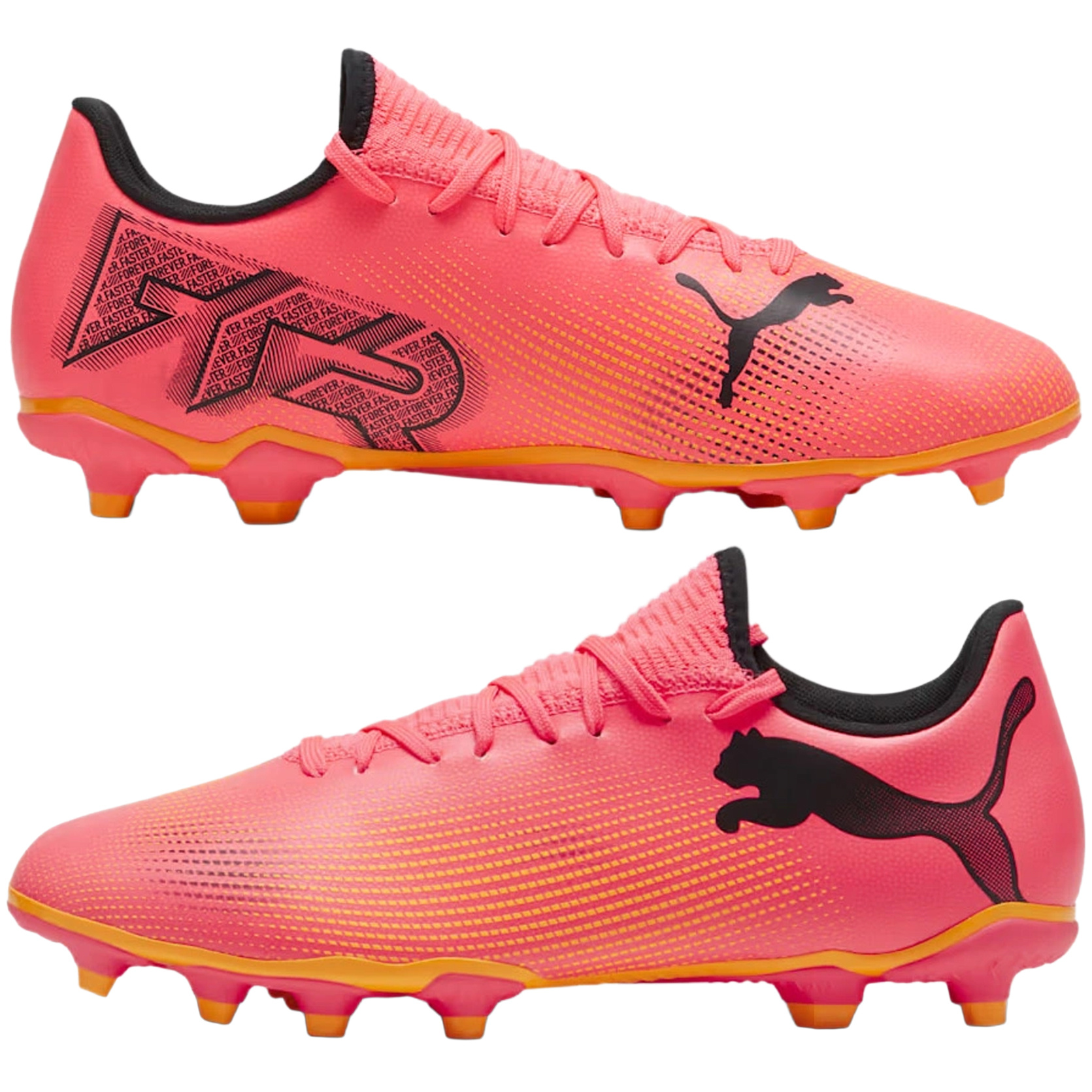 Image of Shoes, Pink, Unisex, Football, Future Fg/ag 107723 03