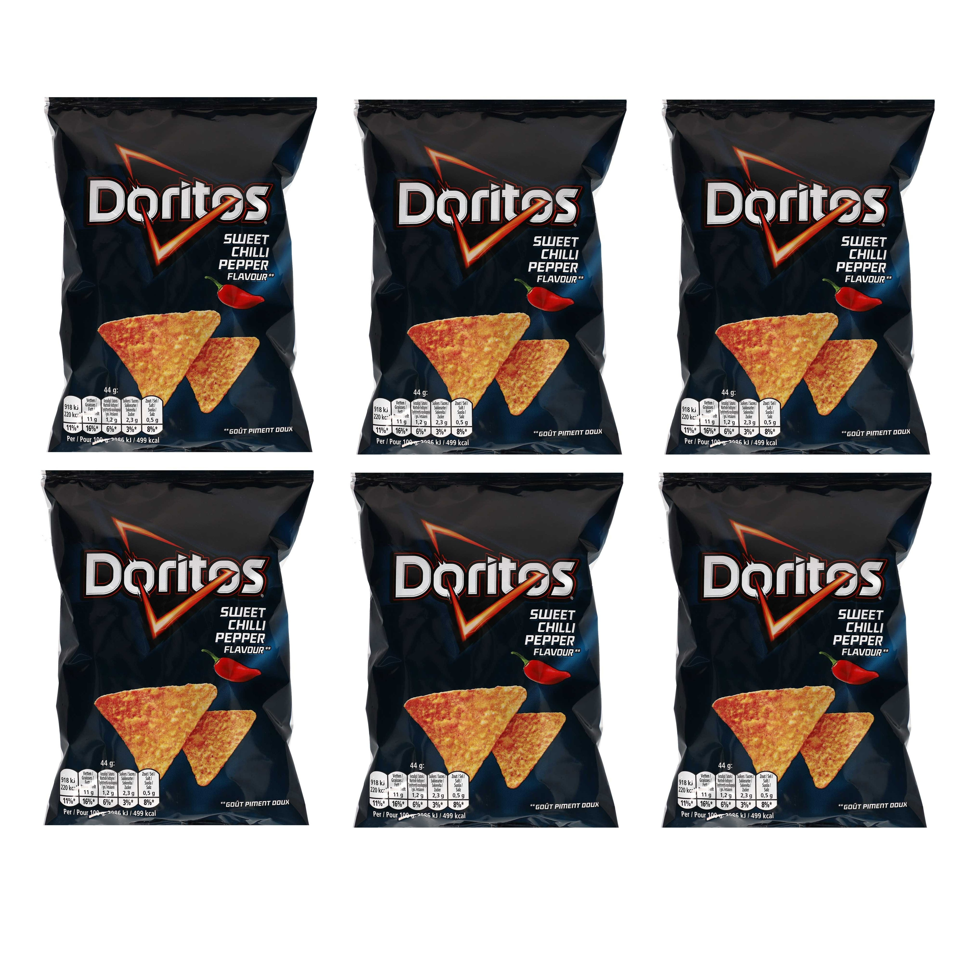 Doritos Sweet Chili Pepper 6x44g