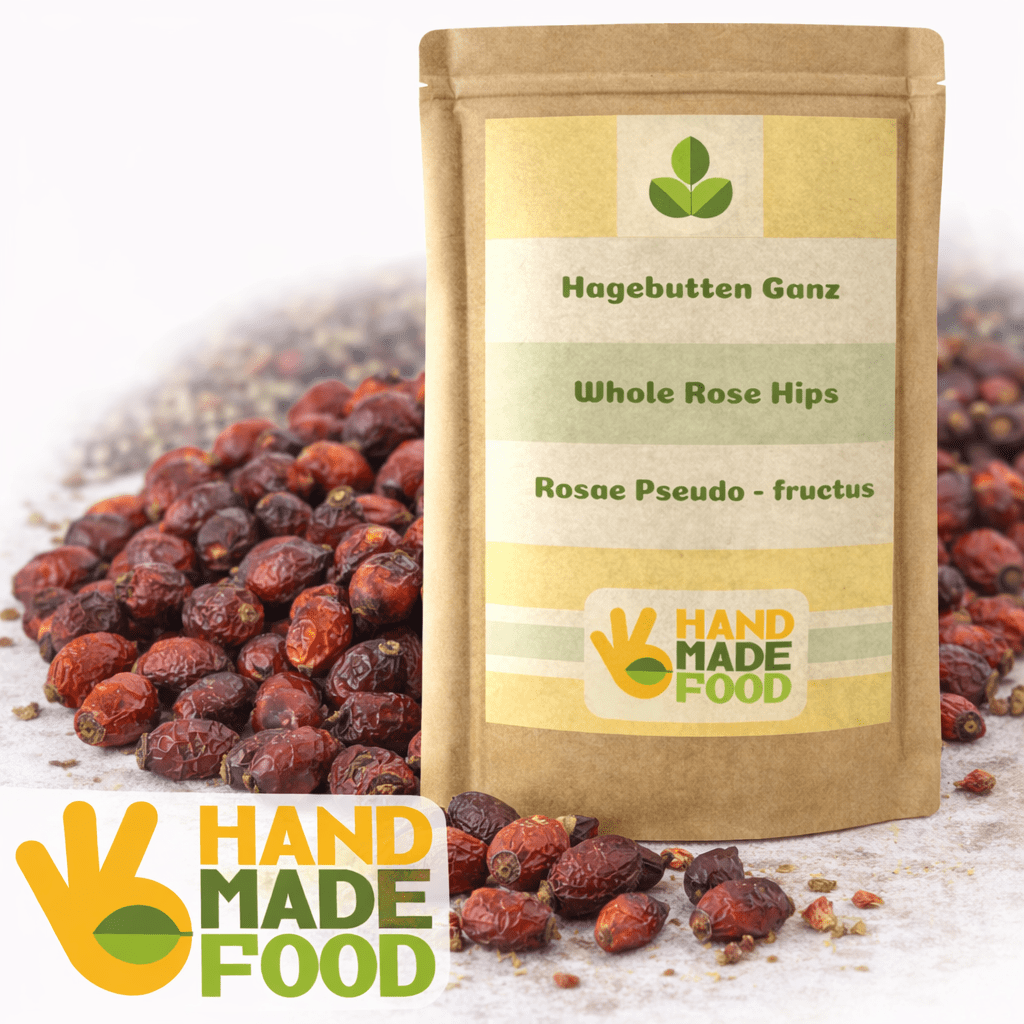 Image of Rose Hips Whole -, Dried Rosehip Fruits In Premium Quality For Infusions, Teas, Syrups, And Homemade Preparations – High-quality Natural Product, Rich In Vitamin C And Nutrients