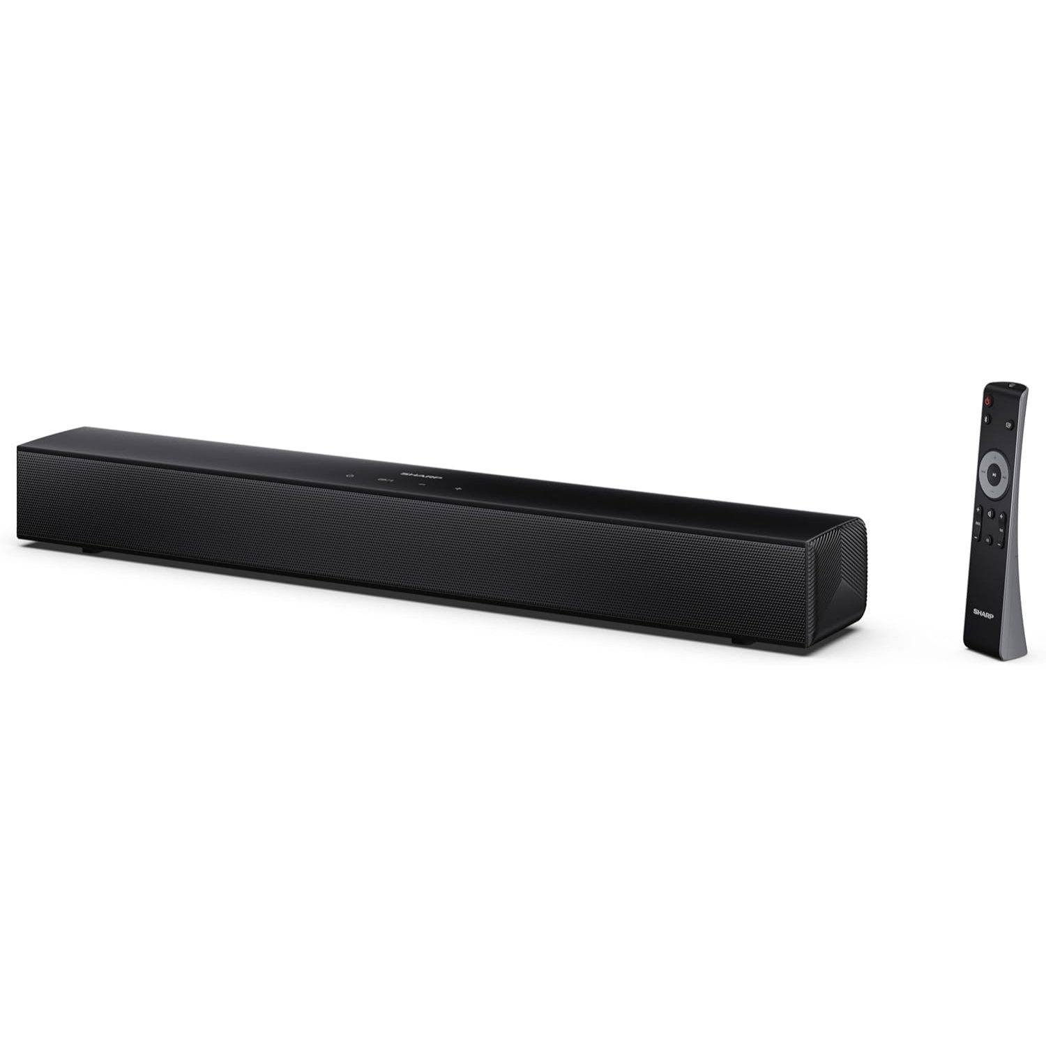Image of Sharp 2.0-channel Soundbar – Ready, 120 W Output Power, Bluetooth 5.3, Arc/cec, Usb , Wall-mountable, Compatible With All Tvs – Black, Ht-sb121
