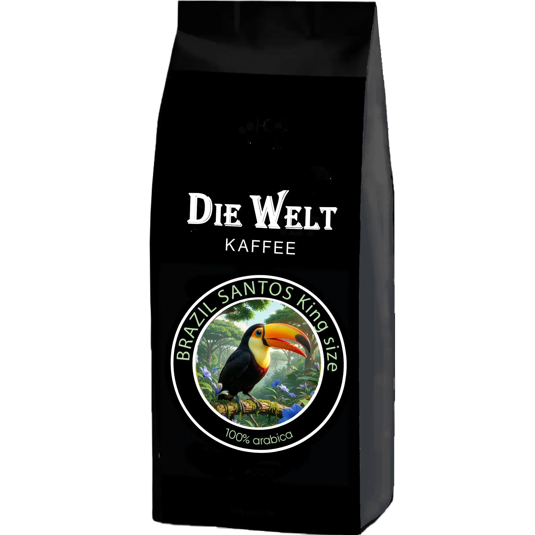 Image of The World Coffee Brazil Santos Kingsize Coffee Beans 1000g
