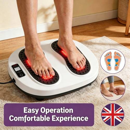 leg vibration blood circulation massager 9 massager blood circulation and relaxation easy to with gentle experience random color delivery an exquisite gift for elders ideal for fathers day and mothers day