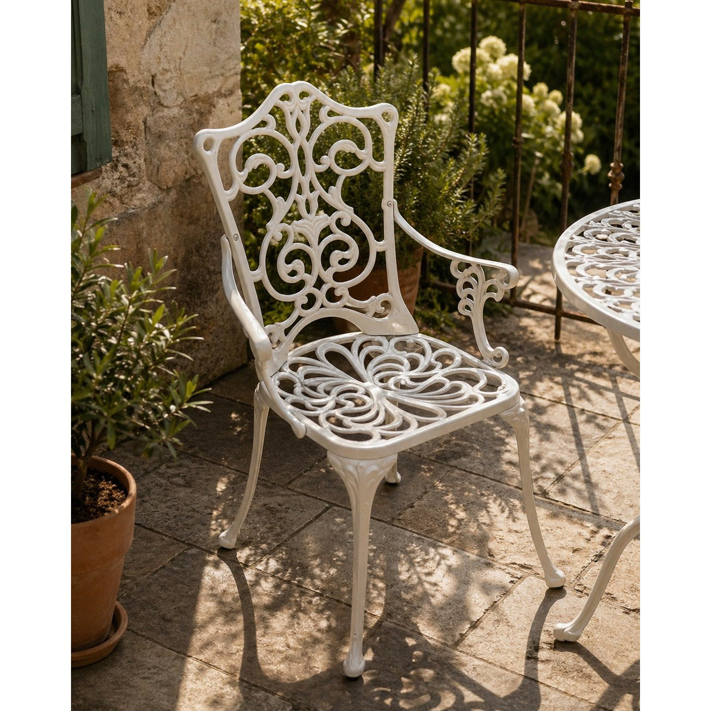Image of Chair, Aluminum Cast