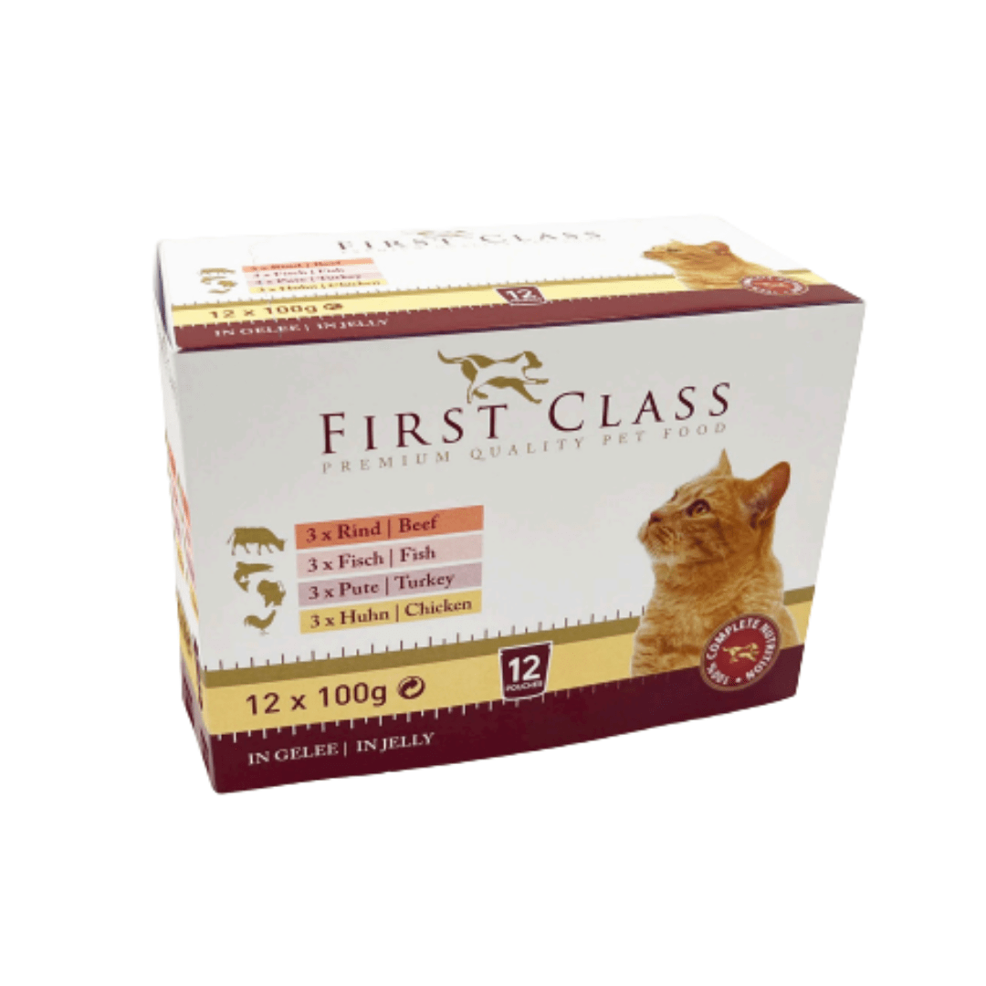 Cat Food Wet Food Multipack – 12×100g Premium At A