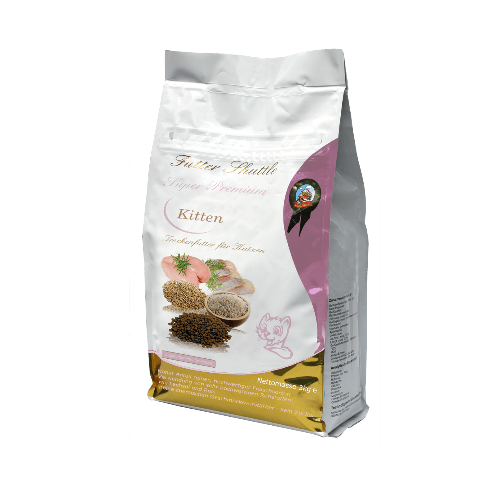 Kitten Dry Food – For 3kg -