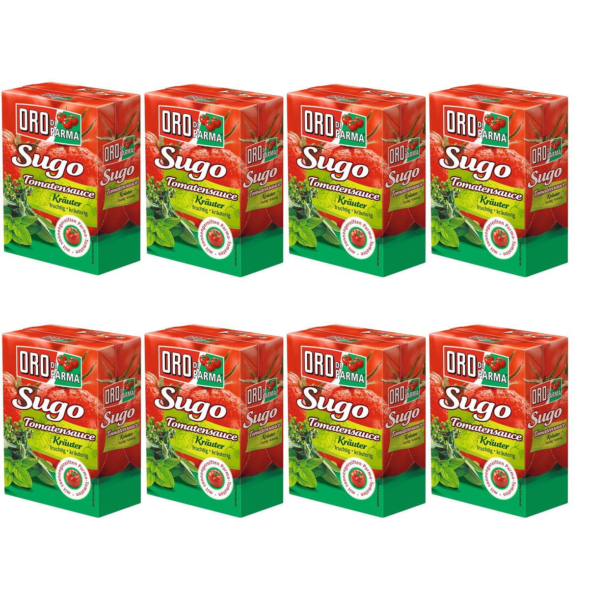 Image of Parma Gold Typical Italian Tomato Sauce With Herbs 400g 8-pack